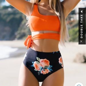 Brand new Cupshe one shoulder swim suit.